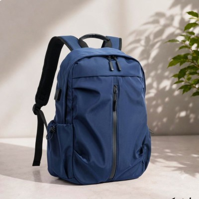Waterproof Multi-Functional Laptop Backpack (Navy Blue)